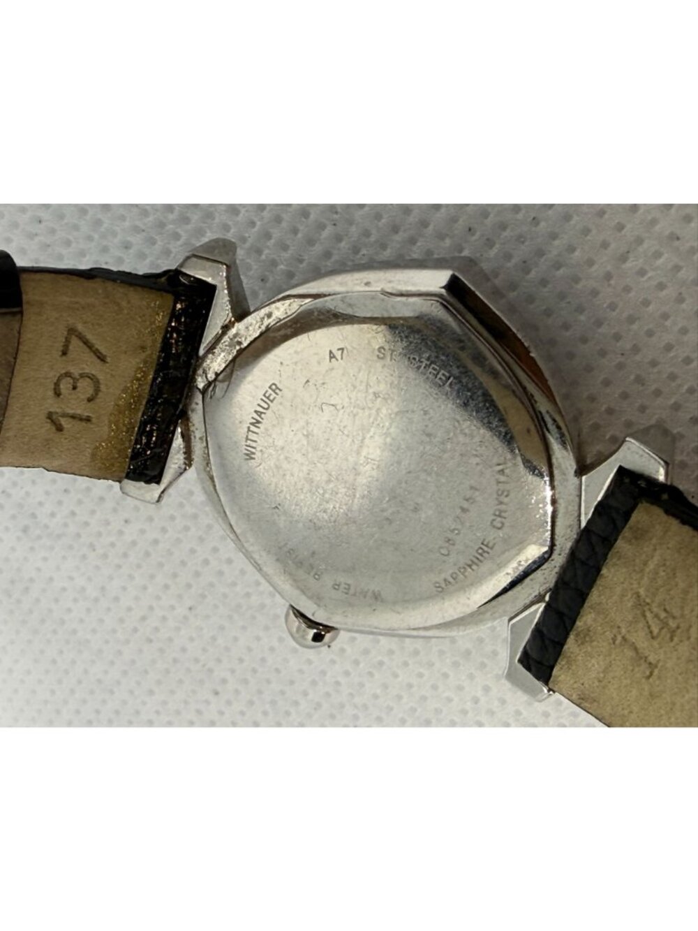 Wittnauer Winter Garden 10R20 Square Case 30 Diamond Bezel Women’s Watch - Picture 10 of 10